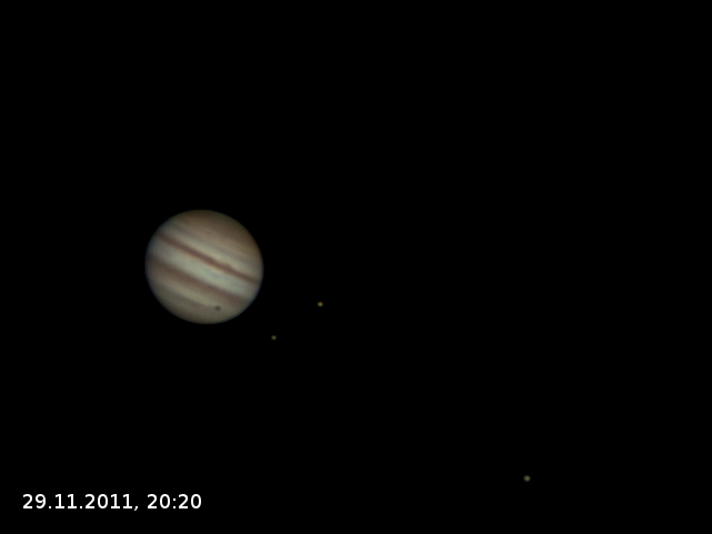 Jupiter mit Monden
